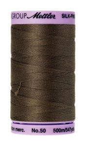 Mettler 50 Cotton Thread 500m 1043 Olive | 