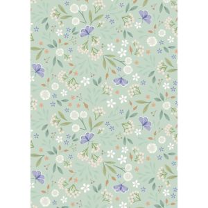 Sky Garden fabric: Floral Odyssey, Misty Jade | 