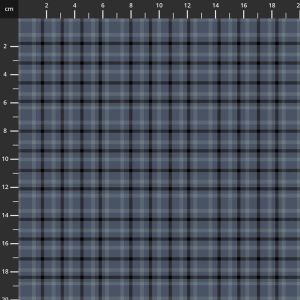 One S1ster Yarn Dyes Fabrics: Window Pane Plaid, Blue | 