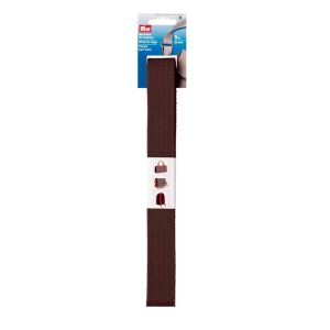 Bag Strap Webbing Dark Brown, Prym |