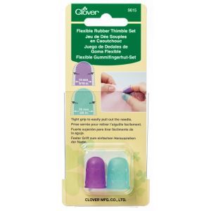 Clover Flexible Rubber Thimble Set |