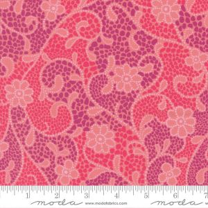 Parlor fabric Good Vibes Only, Rose | 