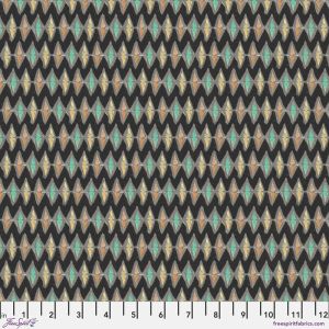 On Your Mark fabric: Zigzag, Night | 