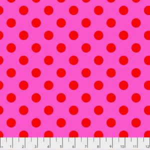Tula Pink True Colours Pom Pom: Spot Peony | 