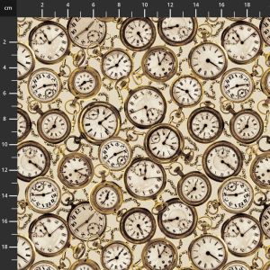 Conversationals Fabric: On The Right Track, Watches | 