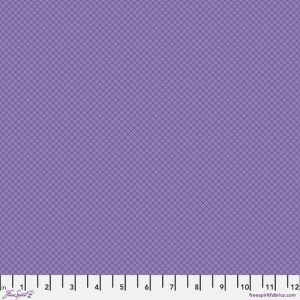 Tula Pink True Colours Fabric: On the Grid, Mysterious | 