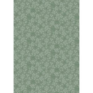 Sky Garden fabric: Wintersweet, Green Grey | 