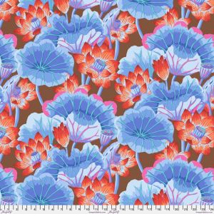 Kaffe Fassett Fabric Lake Blossoms Brown (per 1/4 metre) |