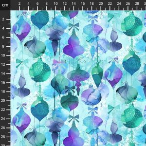 Midwinter Magic fabric: Baubles | 
