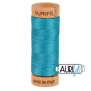 Aurifil 80 Cotton Thread 4182 Dark Turquoise | 
