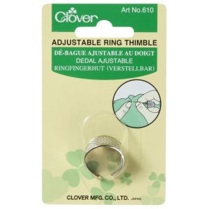 Clover Adjustable Thimble Ring | 