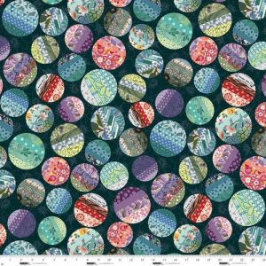 Neighbourhood Association fabric, Big Dots |