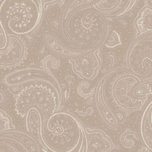 Emily Roses Fabric: Paisley Sand (per 1/4 metre) | 