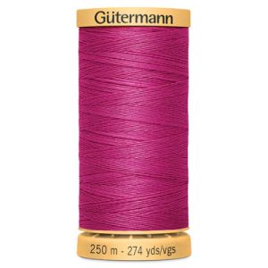 Gutermann Natural Cotton 50 Weight Thread 250m 2955 Fuchsia |