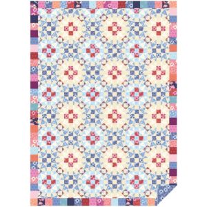 Garden Blocks Cool Quilt Kit | 