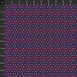 Quilting Coordinates fabric: Friday Harbor, Zig Zag Texture, Navy |