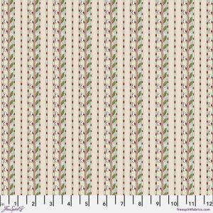 Bedford Park fabric: Daffodil Stripe, Ivory | 