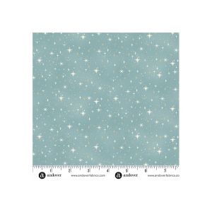 Charmed Fabric, Shimmer, Teal | 