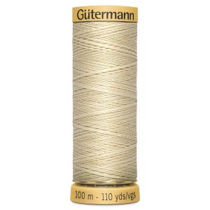 Gutermann Natural Cotton 100m Cream Col 519 |
