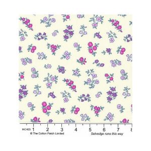 Liberty Heirloom fabric: Posy Sprig, Cream | 