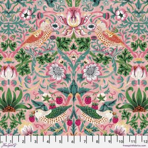 Bedford Park fabric: Strawberry Thief, Blush |