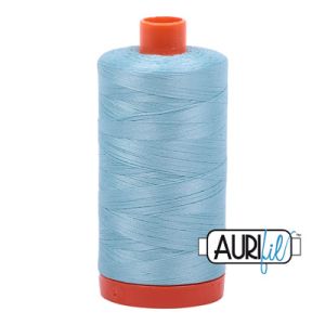 Aurifil 50/2 Thread Light Grey Turquoise 2805 | 
