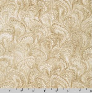Library of Rarities fabric: End Papers Pearl (per 1/4 metre) |