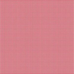 Petite Fleur Fabric: Gingham, Pink | 
