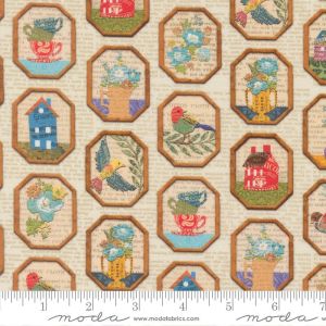 Paper Hamlet fabric, Frames, Paper | 