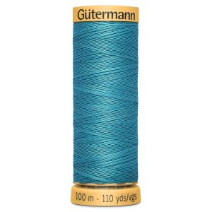 Gutermann Natural Cotton 100m Aqua Blue Col 7235 |