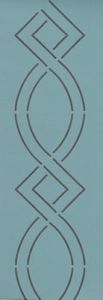 Quilt Stencil 3.5" Cable Square Border |