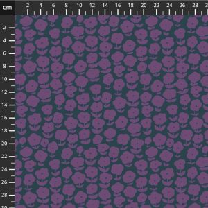 Ruby + Bee Blenders Fabric: Puffy Daisy, Salvia | 