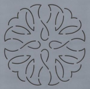 Quilt Stencil 6" Always Block |