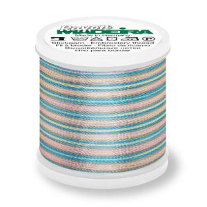 Madeira Embroidery Thread 2103 Multi Colour Blue Yellow Pink | 