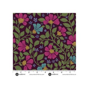 Lush fabric, Wild Garden, Berry | 