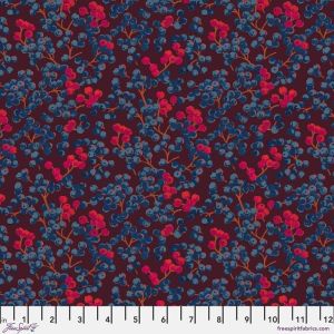 Golden Harvest fabric, Berries, Plum | 