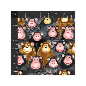 Jungle Buddies fabric: Monkeys | 