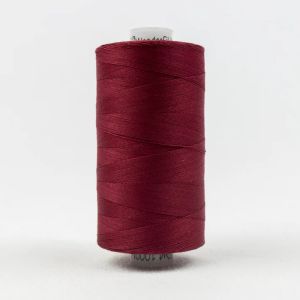 Konfetti Thread: 50wt 3 ply 100% Cotton. 1000m Spool Burgundy | 