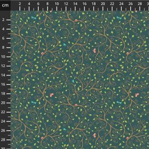 Conversationals Fabric: Enchanted Wood, Branches, Night |