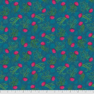 MagiCountry Fabric: Mini Aquatic Blue (per 1/4 metre) | 