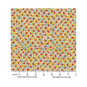 Liberty Woodland Walk fabric, Forest Floor, Multi | 