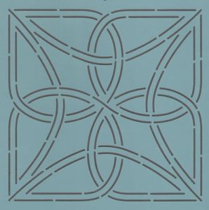 Quilt Stencil 7" Celtic Knot Block |