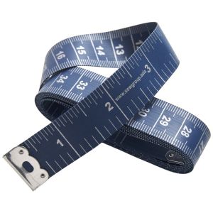 Sewing Tape Measure 150cm/60 Inch, Blue | 