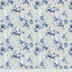 Vintage Blue: Sorilla (per 1/4 metre) | 