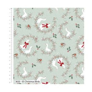 Christmas in the Country fabric: Christmas Birds |