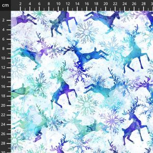 Midwinter Magic fabric: Deer | 