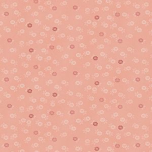 Tranquility fabric: Floret Dusty Pink Makower | 