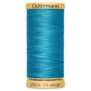 Gutermann Natural Cotton 50 Weight Thread 250m Aegean 6745 |