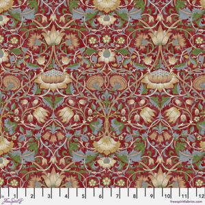The Oxford Holiday Collection Fabric: Lodden, Crimson |