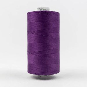 Konfetti Thread: 50wt 3 ply 100% Cotton. 1000m Spool Purple |